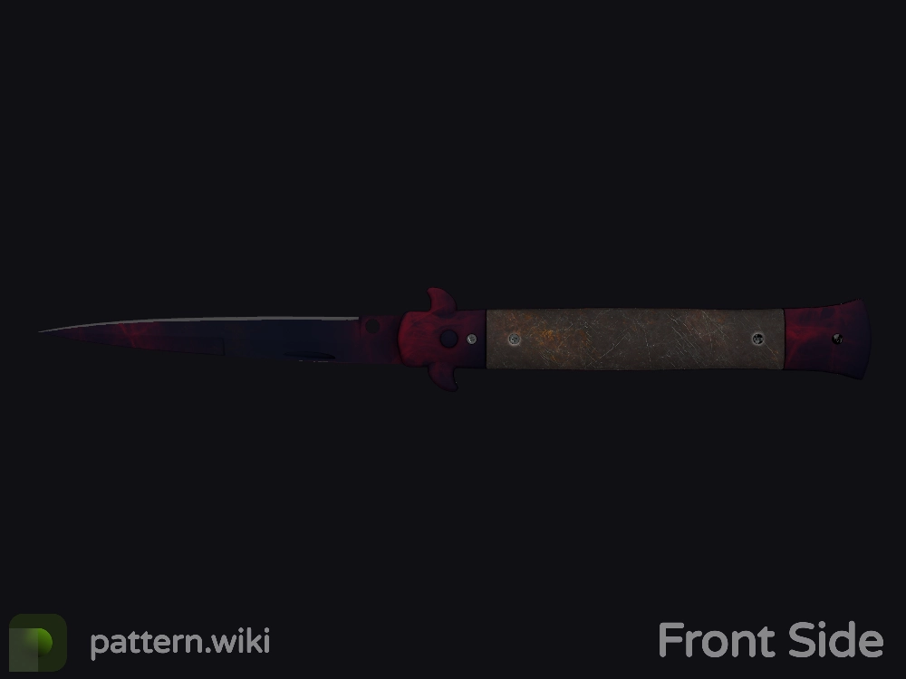 Stiletto Knife Doppler seed 48