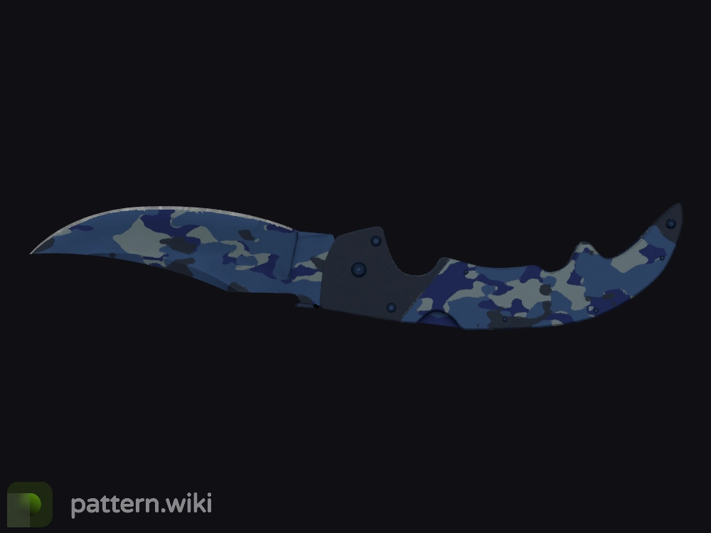 Falchion Knife Bright Water seed 7