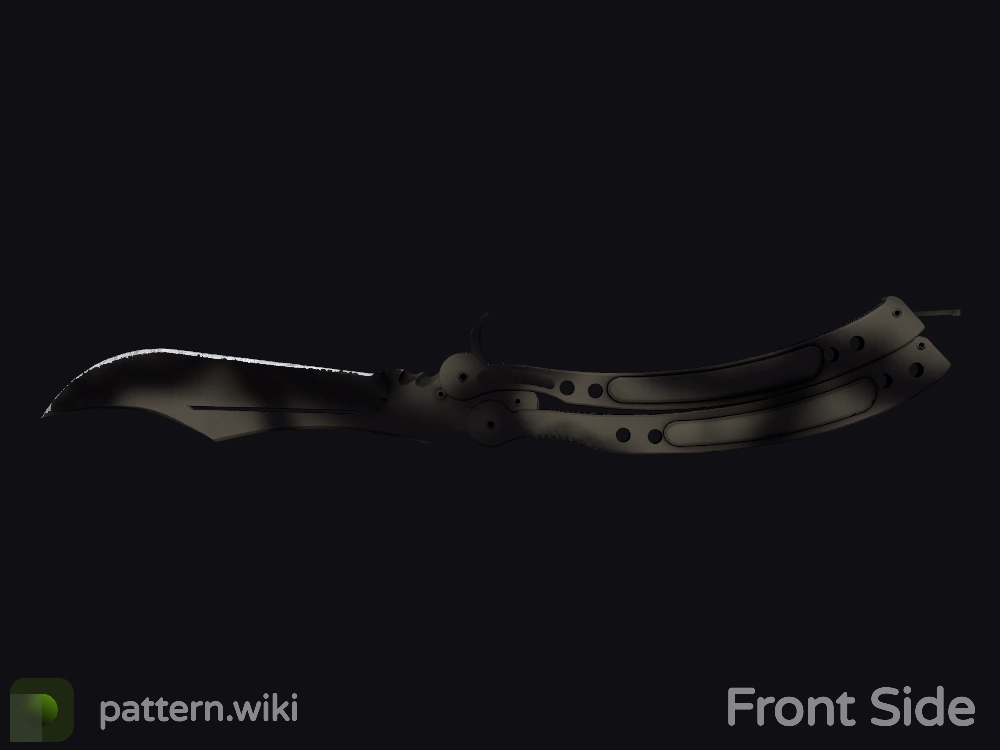 Butterfly Knife Scorched seed 326