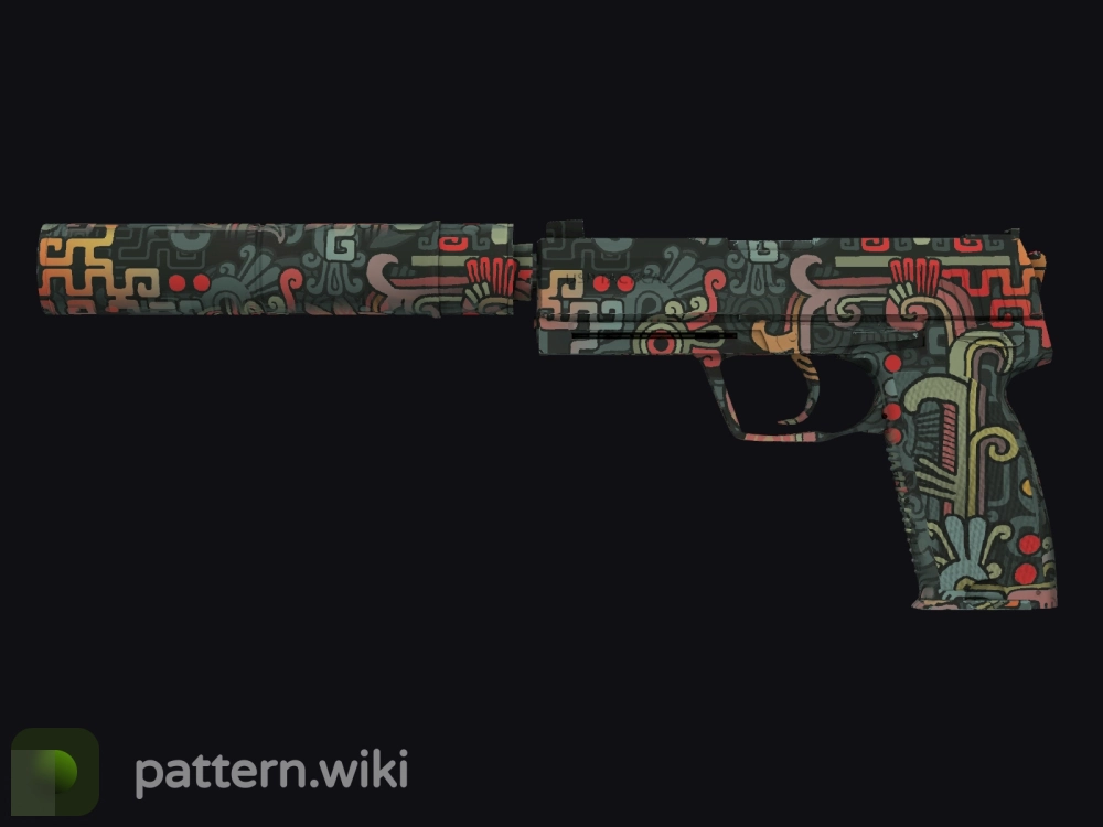 USP-S Ancient Visions seed 483