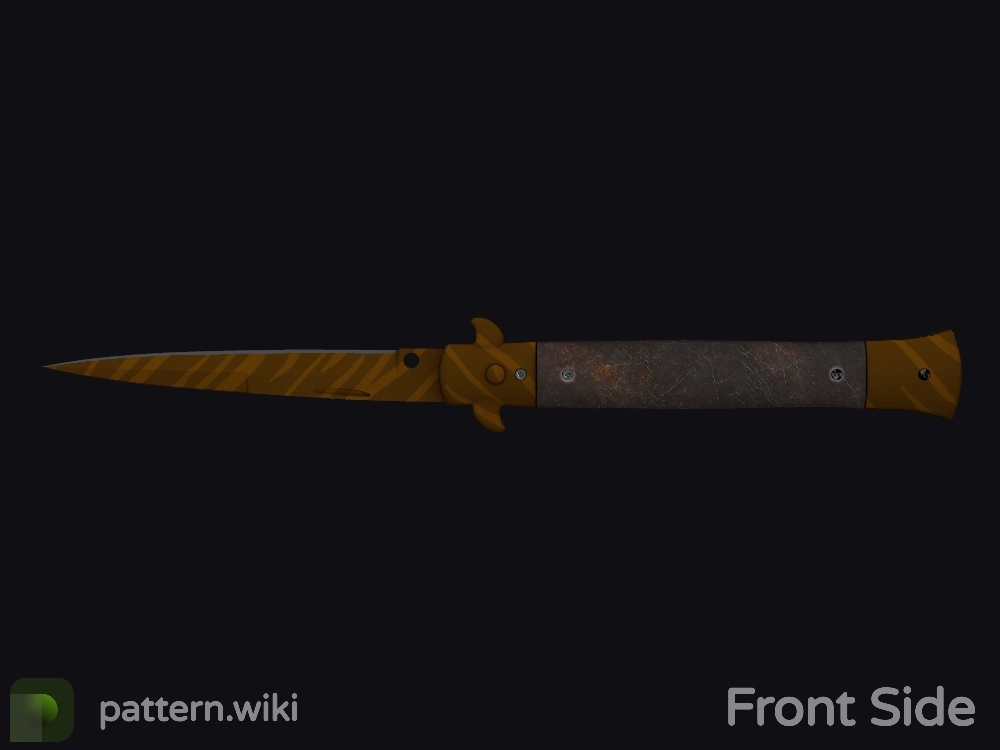 Stiletto Knife Tiger Tooth seed 21