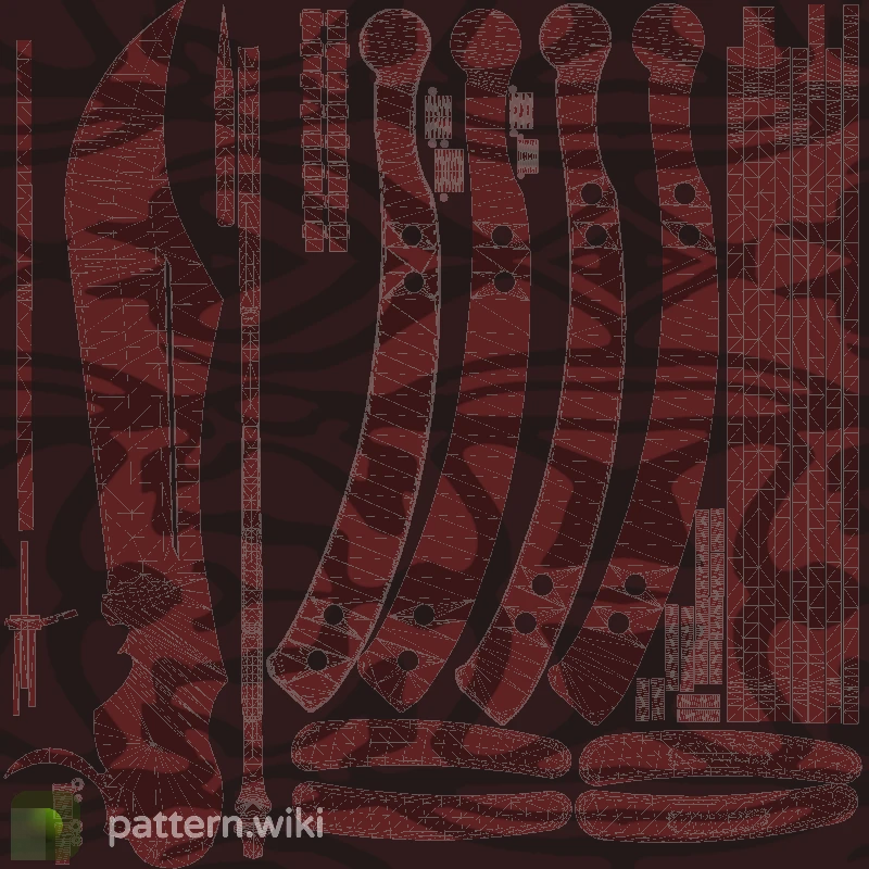 Butterfly Knife Slaughter seed 623 pattern template