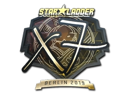 Sticker xseveN (Gold) | Berlin 2019 preview