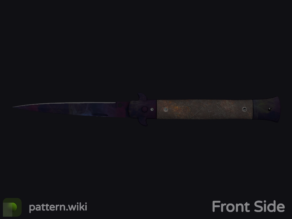 Stiletto Knife Doppler seed 54