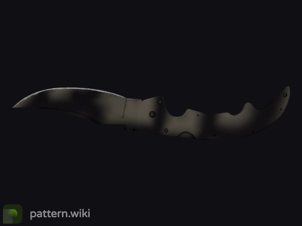 Falchion Knife Scorched seed 854