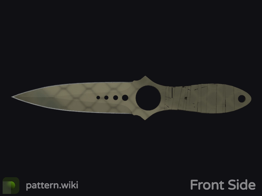 Skeleton Knife Safari Mesh seed 166