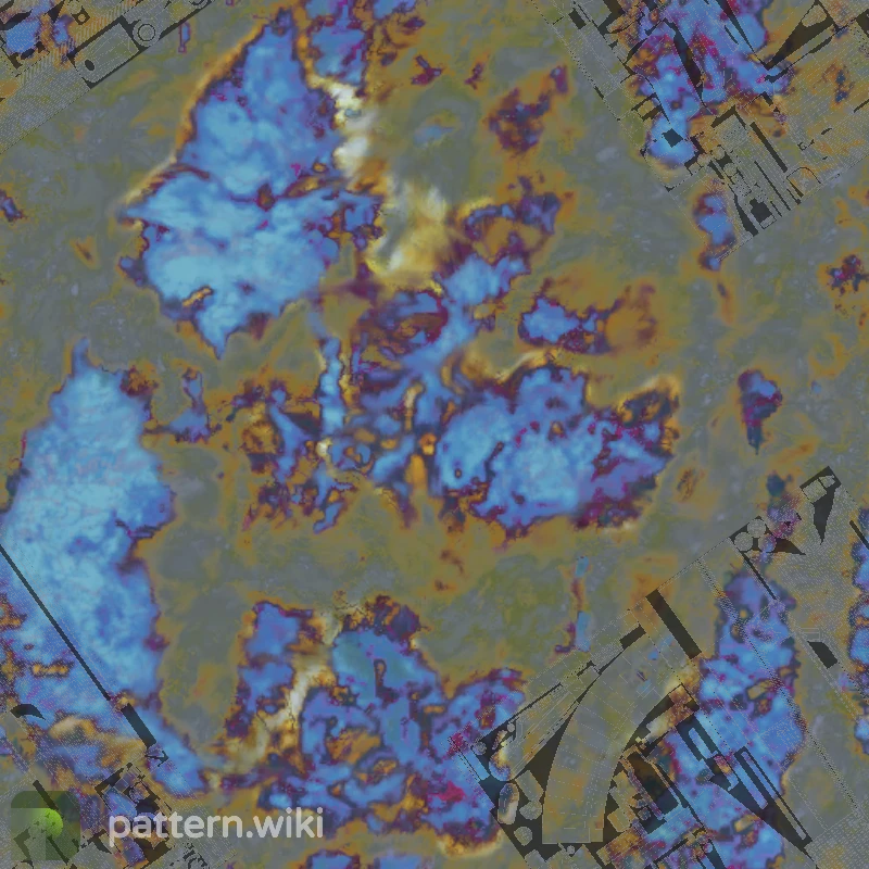 AK-47 Case Hardened seed 481 pattern template