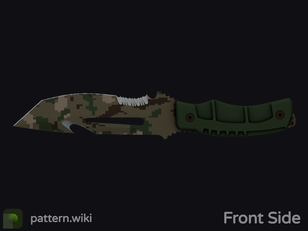 Survival Knife Forest DDPAT seed 485