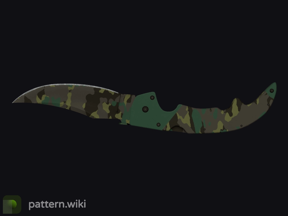 Falchion Knife Boreal Forest seed 303