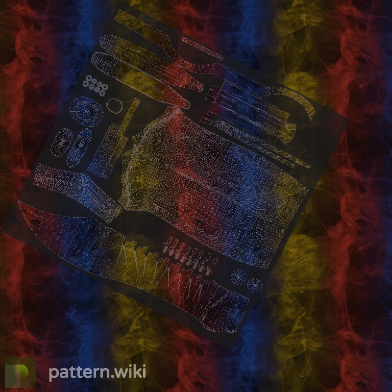 Bowie Knife Marble Fade seed 59 pattern template