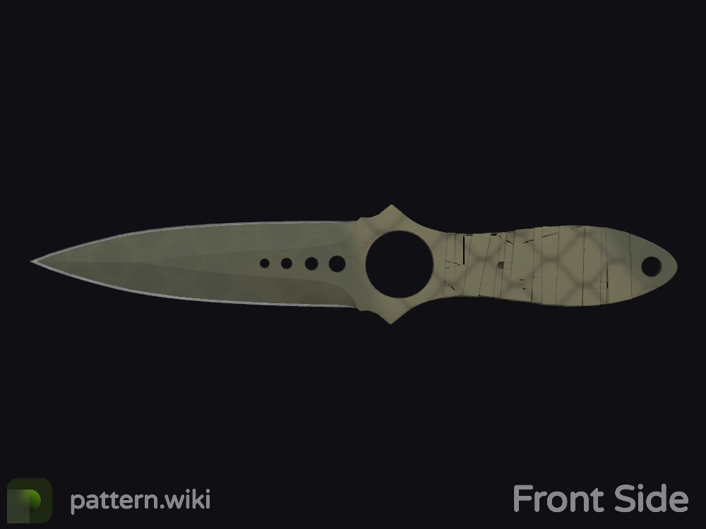 Skeleton Knife Safari Mesh seed 825