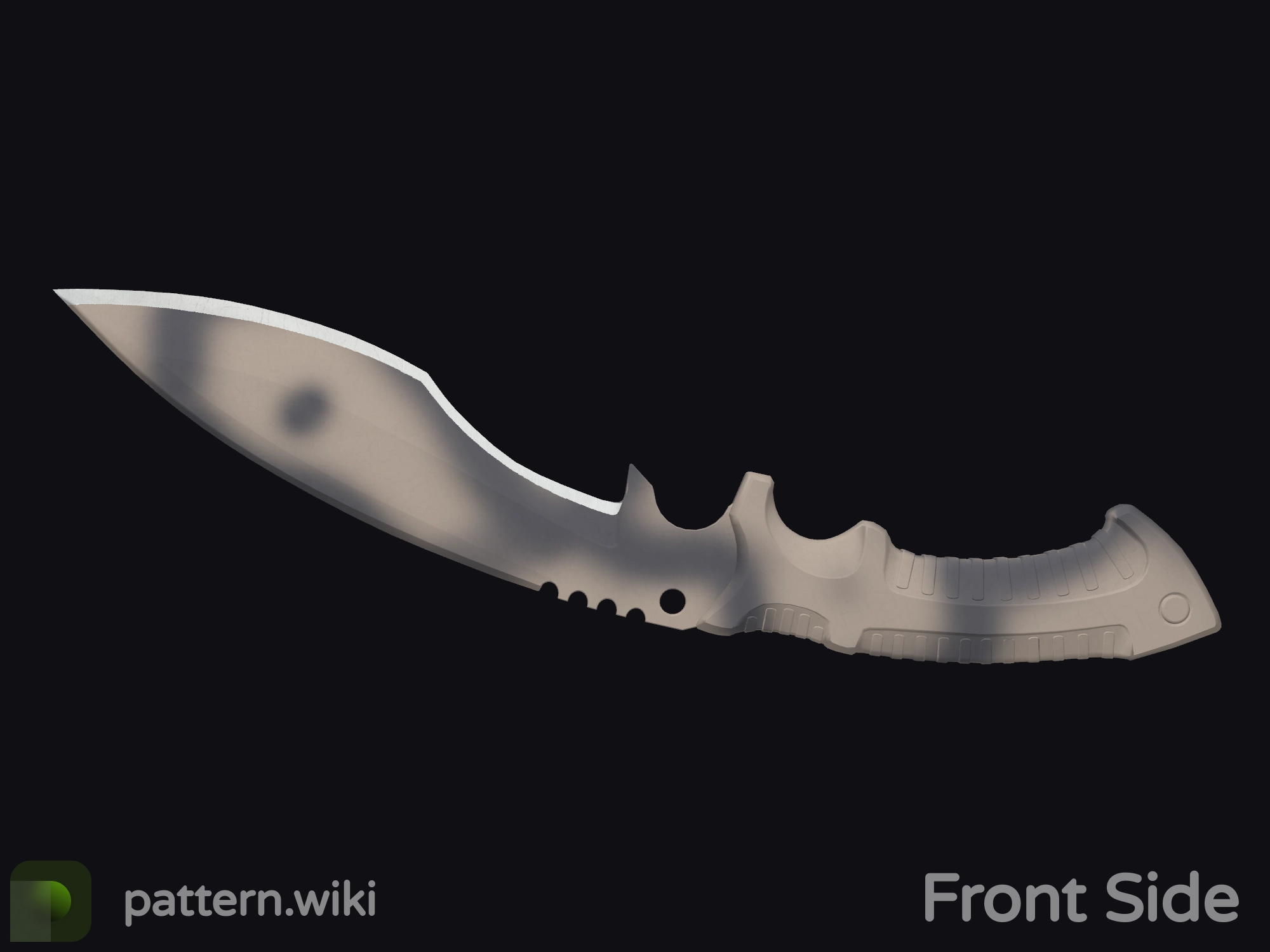 Kukri Knife Scorched seed 33