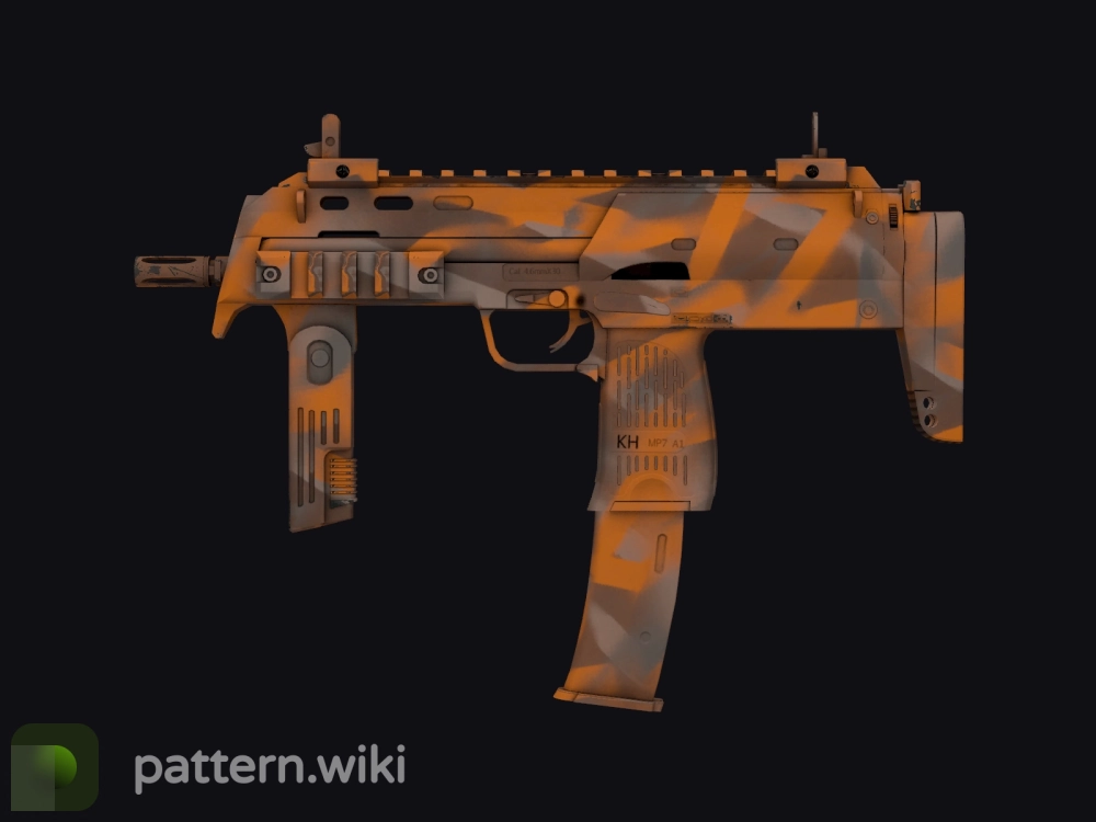 MP7 Orange Peel seed 129