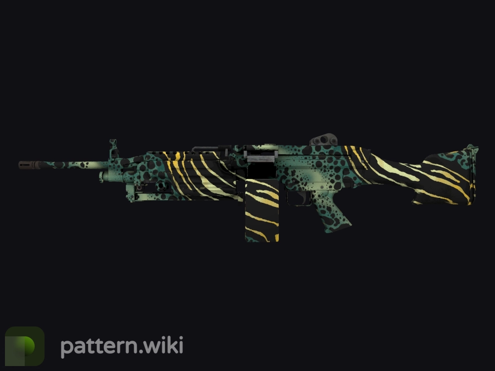 M249 Emerald Poison Dart seed 195