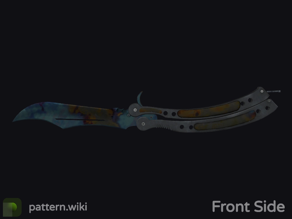 Butterfly Knife Case Hardened seed 721