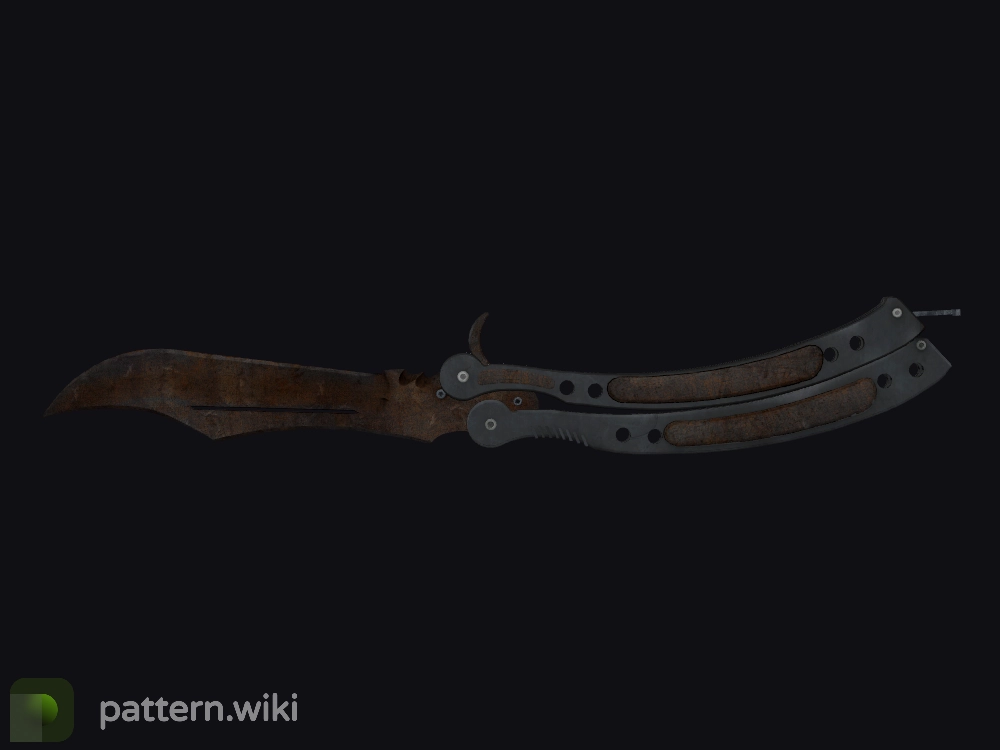 Butterfly Knife Rust Coat seed 967