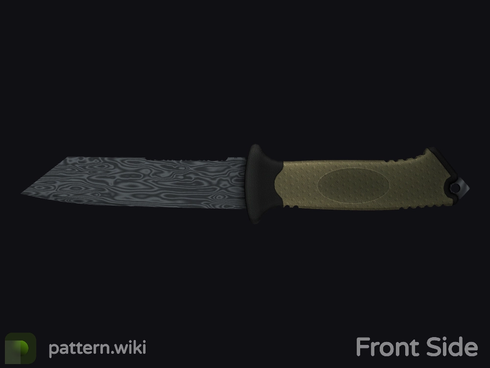 Ursus Knife Damascus Steel seed 85