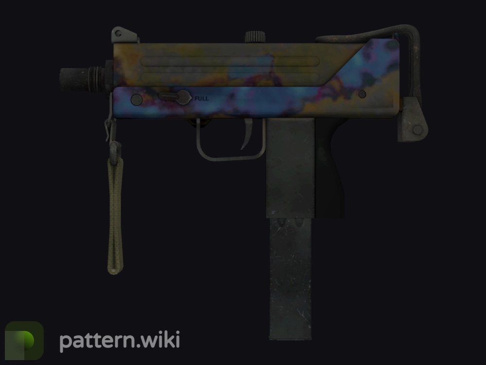 MAC-10 Case Hardened seed 263