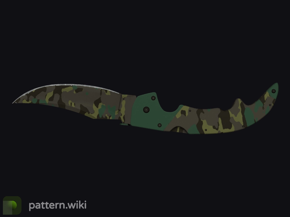 Falchion Knife Boreal Forest seed 189