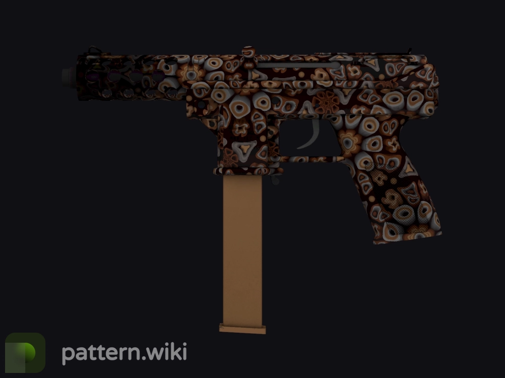 Tec-9 Orange Murano seed 554