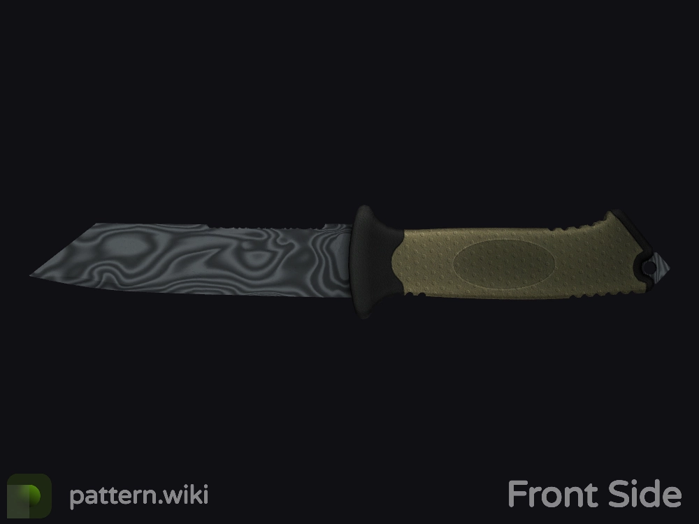 Ursus Knife Damascus Steel seed 668