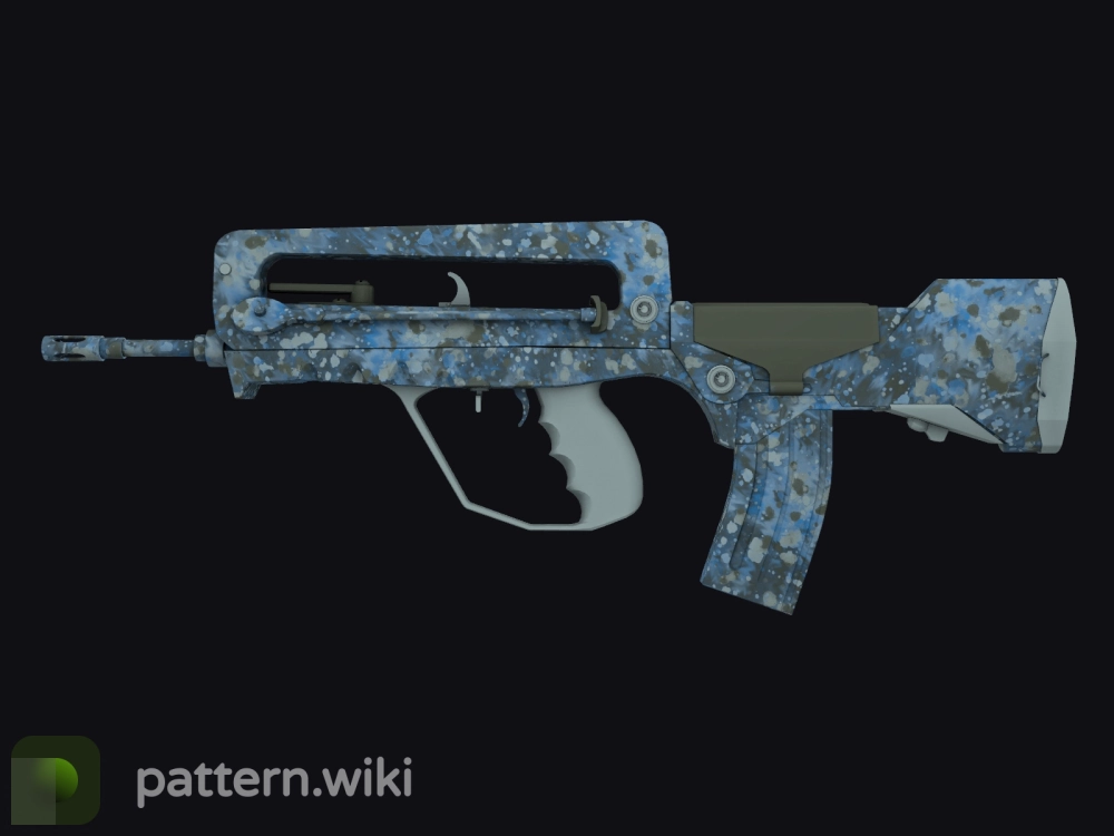 FAMAS Cyanospatter seed 945