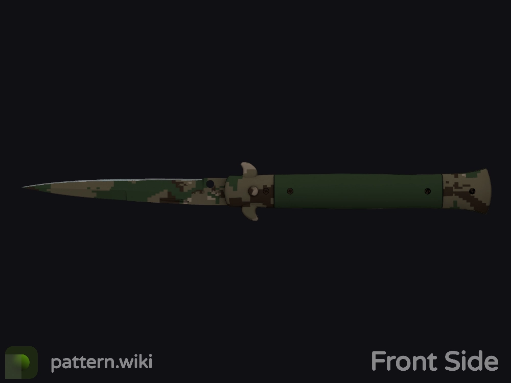 Stiletto Knife Forest DDPAT seed 351