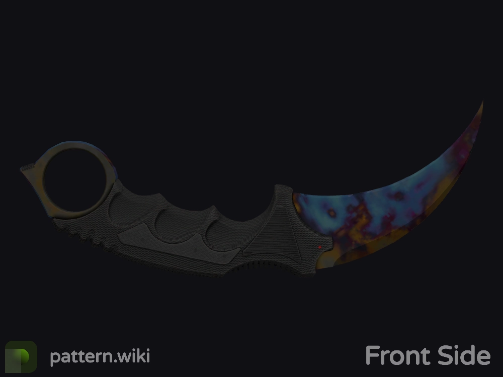 Karambit Case Hardened seed 205