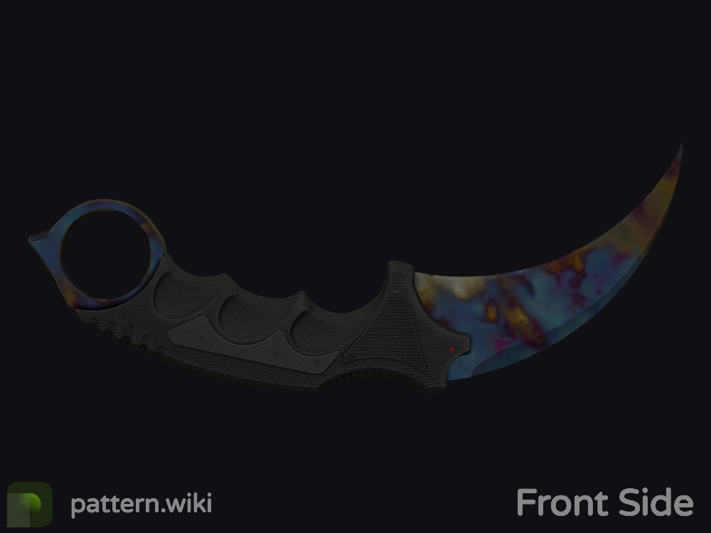 Karambit Case Hardened seed 808