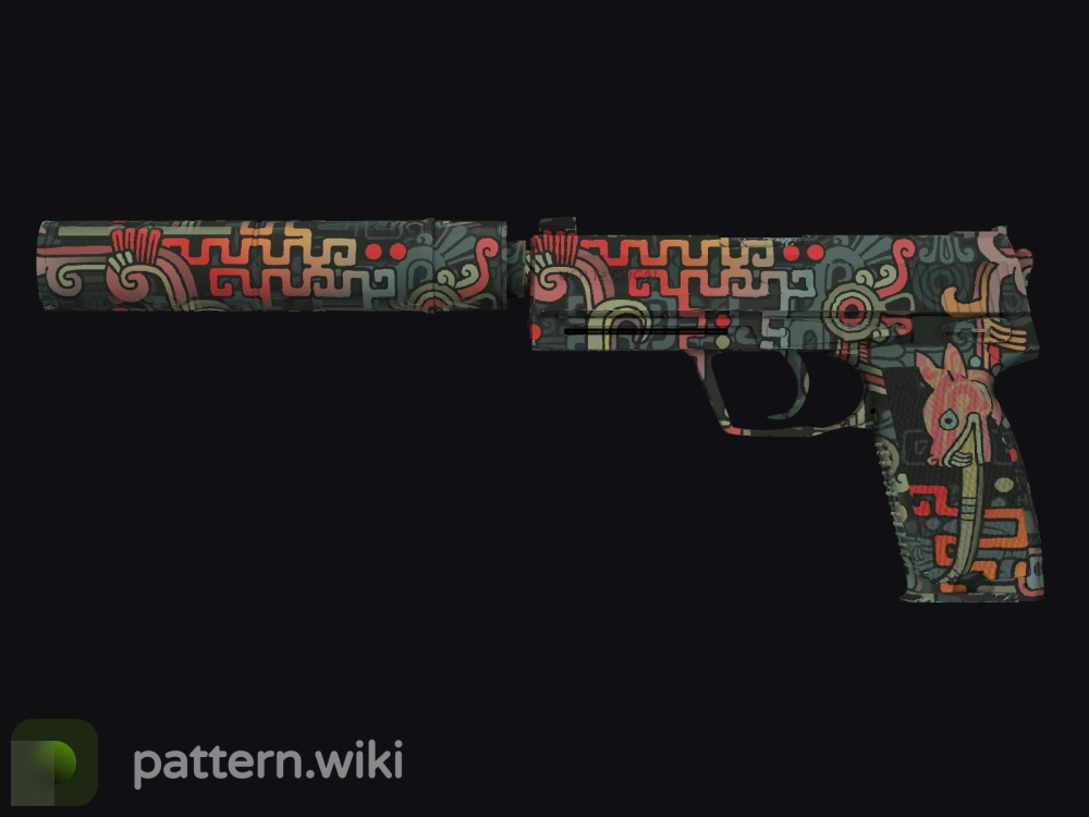 USP-S Ancient Visions seed 62