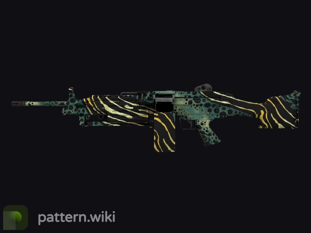 M249 Emerald Poison Dart seed 318