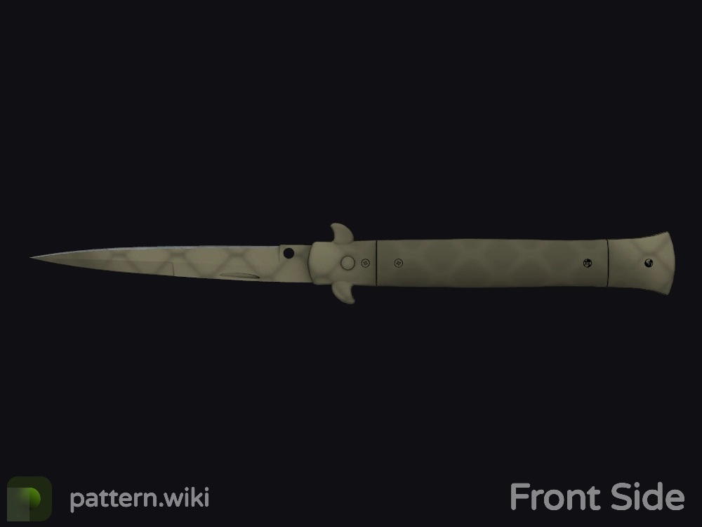 Stiletto Knife Safari Mesh seed 535