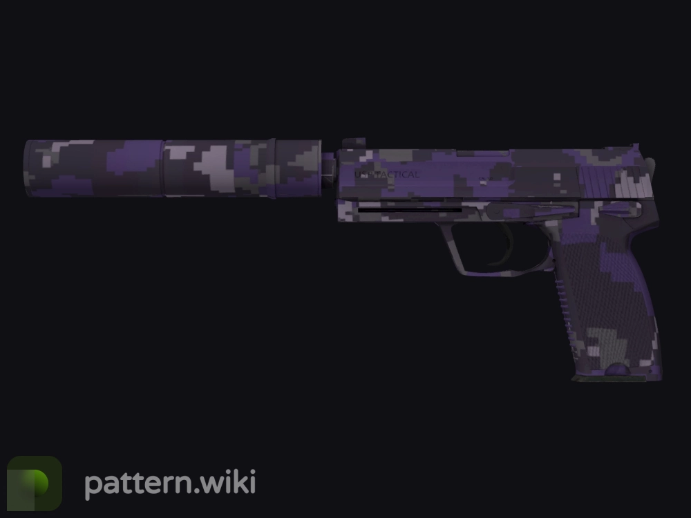 USP-S Purple DDPAT seed 255