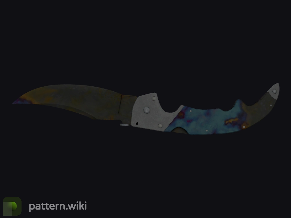 Falchion Knife Case Hardened seed 525