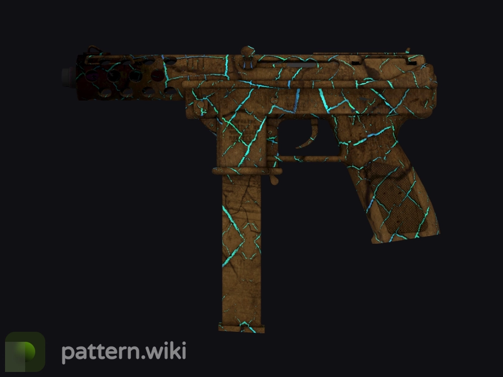 Tec-9 Cracked Opal seed 987