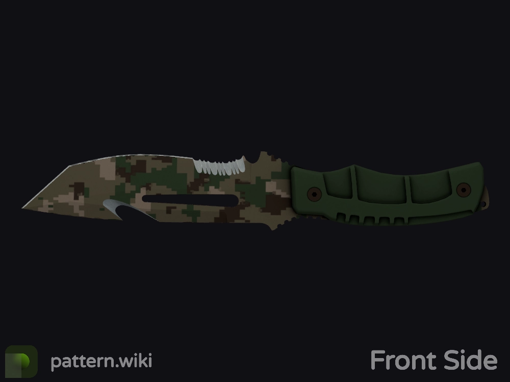 Survival Knife Forest DDPAT seed 389