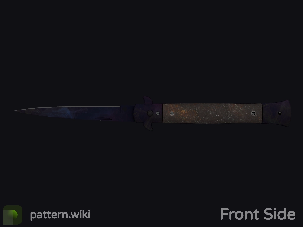 Stiletto Knife Doppler seed 386