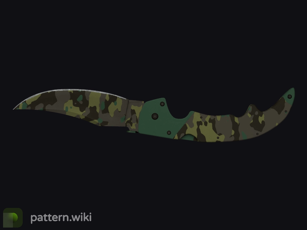 Falchion Knife Boreal Forest seed 738