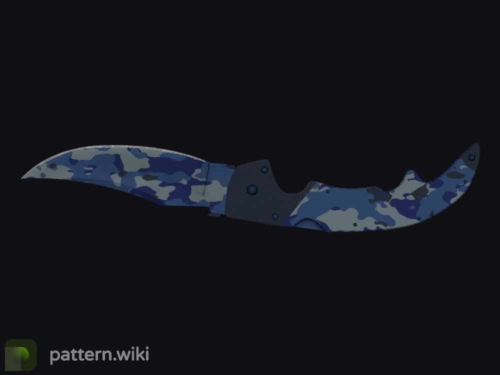 Falchion Knife Bright Water seed 715