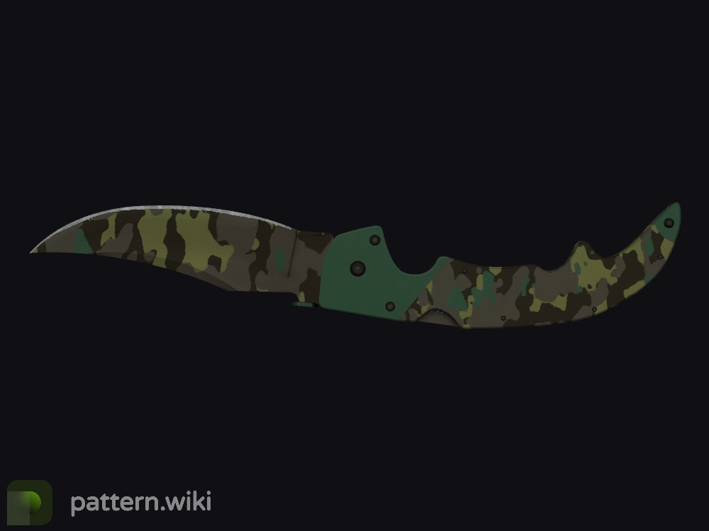 Falchion Knife Boreal Forest seed 406