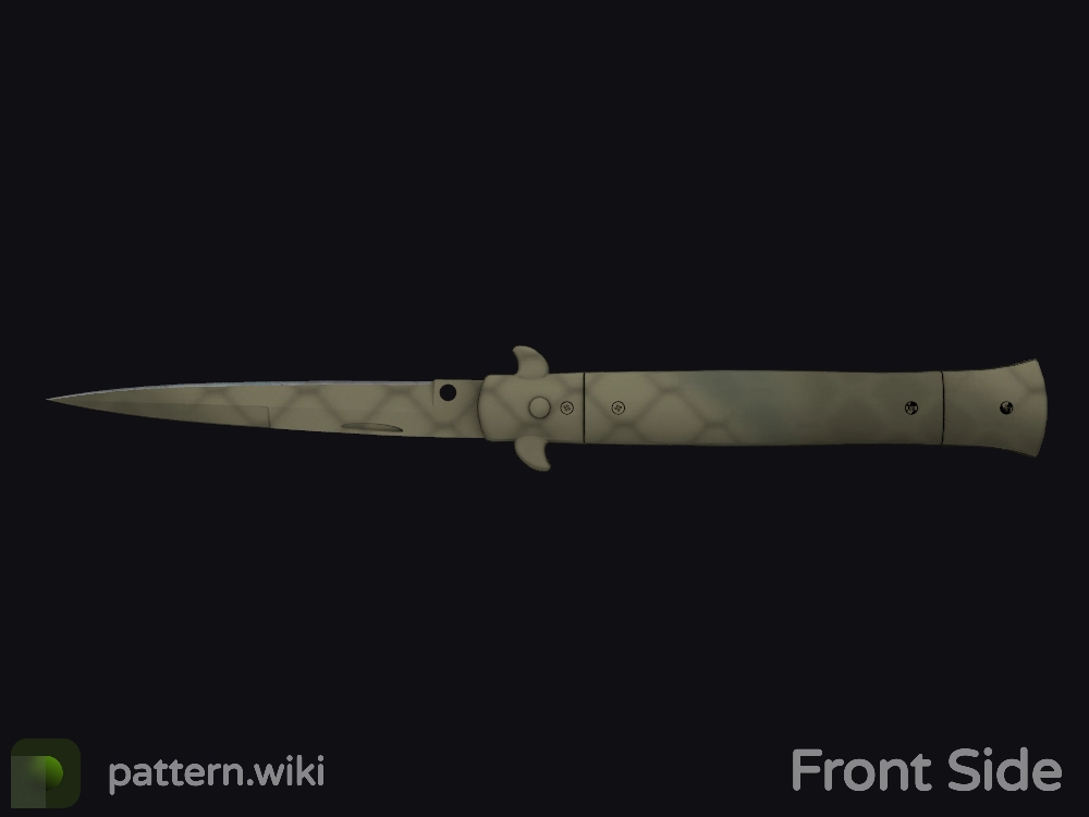 Stiletto Knife Safari Mesh seed 956