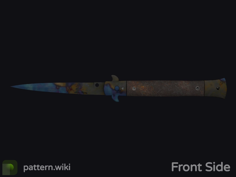 Stiletto Knife Case Hardened seed 72