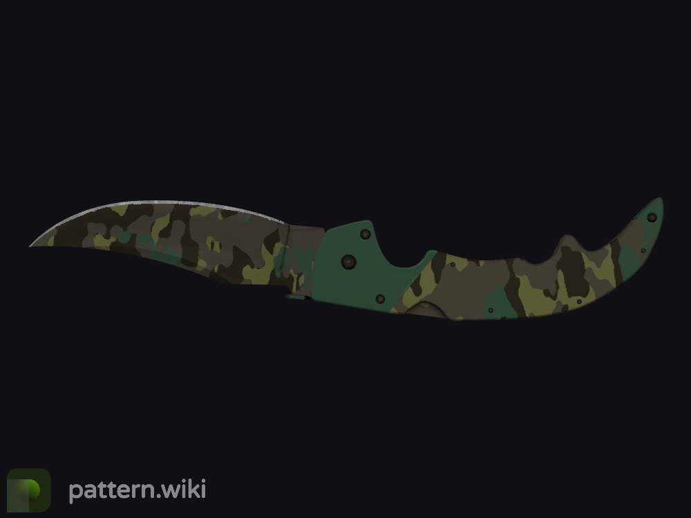 Falchion Knife Boreal Forest seed 944