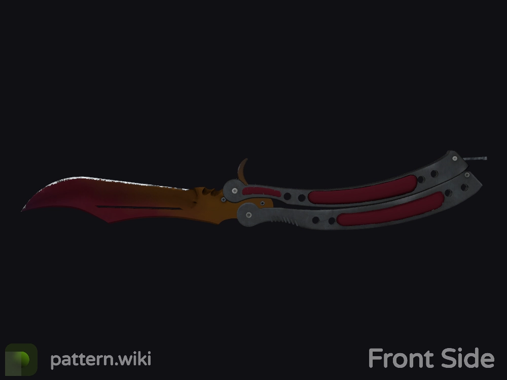 Butterfly Knife Fade seed 724