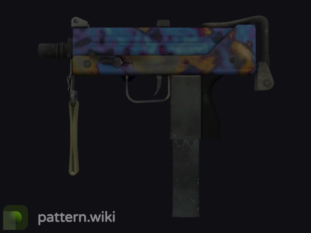 MAC-10 Case Hardened seed 890