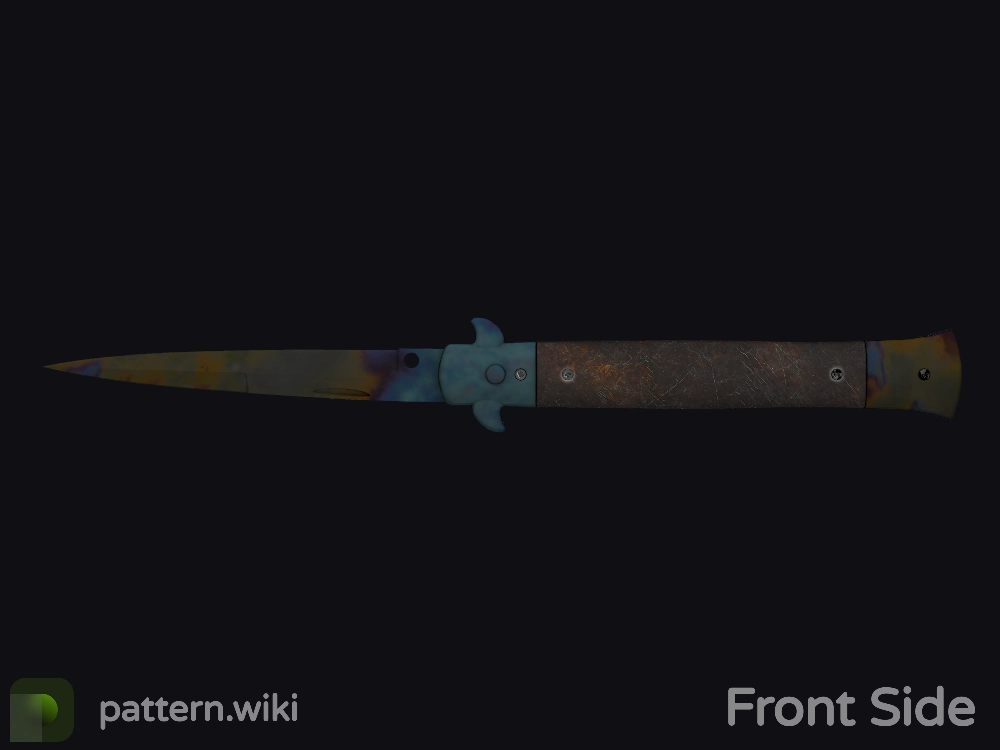 Stiletto Knife Case Hardened seed 4