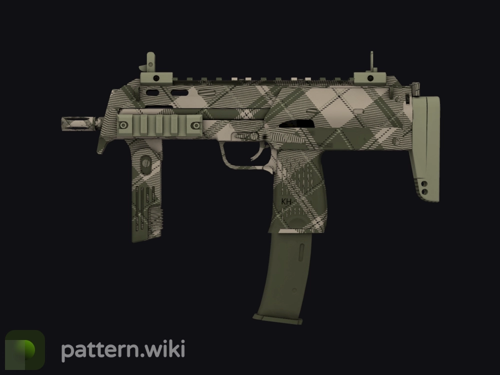 MP7 Olive Plaid seed 409