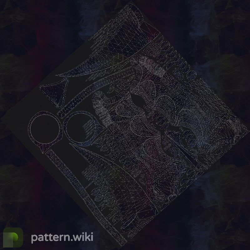 Karambit Doppler seed 715 pattern template