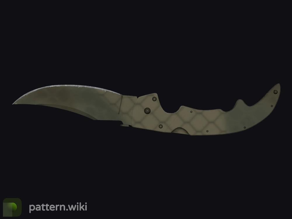 Falchion Knife Safari Mesh seed 25