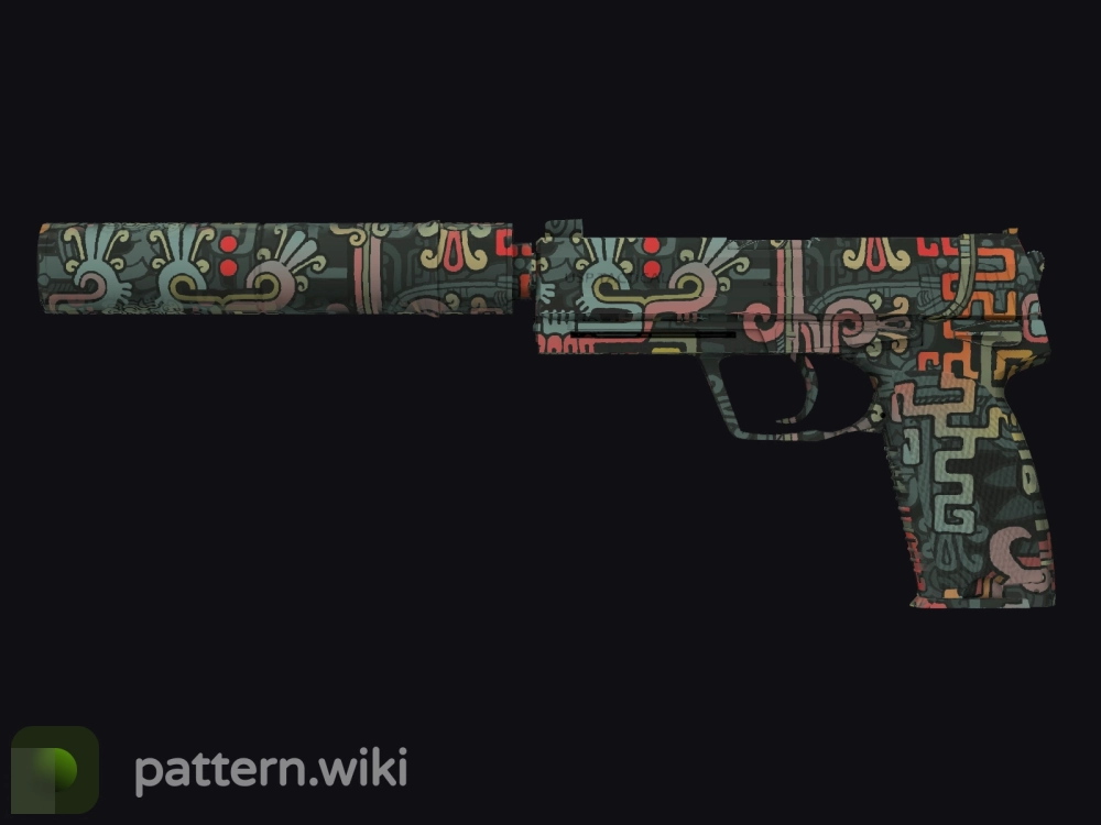 USP-S Ancient Visions seed 296